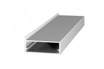 Профиль алюминиевый для рамочных фасадов Z-12(Z-11) серебро (L-6000) АЛЮТЕХ (0115 . А00-D6 )